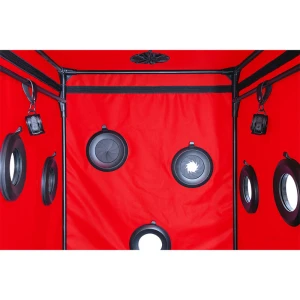 SECRET DOME - KINK CLUB CABIN SCANDALE NERO E ROSSO